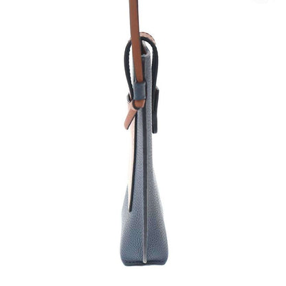 Loewe Gate Pocket with Shoulder Strap Blue Brown
