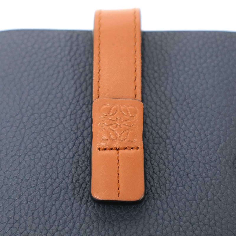 Loewe Gate Pocket with Shoulder Strap Blue Brown