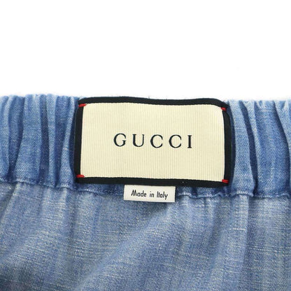 Gucci Denim Lace Skirt Indigo 40