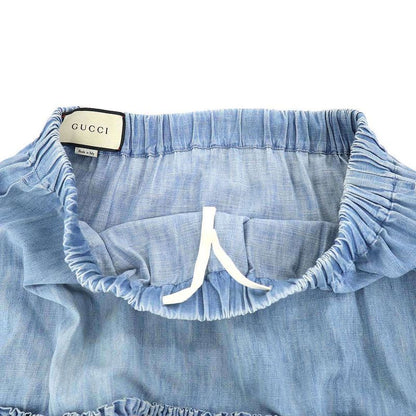 Gucci Denim Lace Skirt Indigo 40