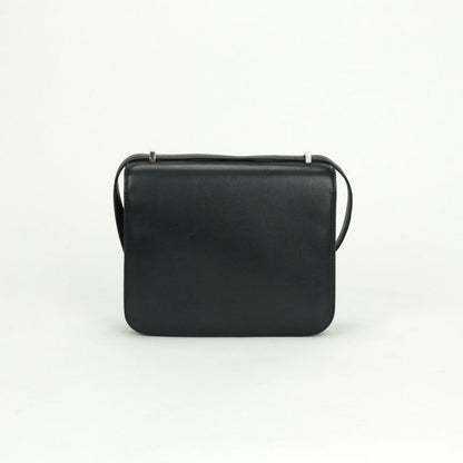 Hermes Constance 3 Mini 18 Mini 18 Shoulder Bag Ever Calf Noir Black Silver