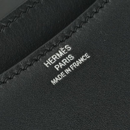 Hermes Constance 3 Mini 18 Mini 18 Shoulder Bag Ever Calf Noir Black Silver