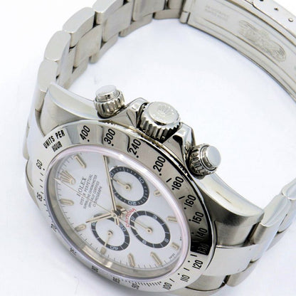 Rolex Cosmograph Daytona a Number White Wristwatch Watch