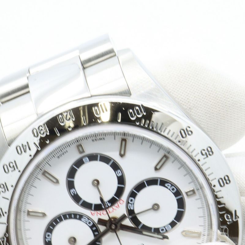 Rolex Cosmograph Daytona a Number White Wristwatch Watch