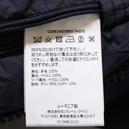 Moncler Montgenevre Wool Down Jacket with Hood 1