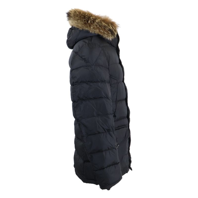 Moncler Cluny Hoodie Down Jacket with Fur 2