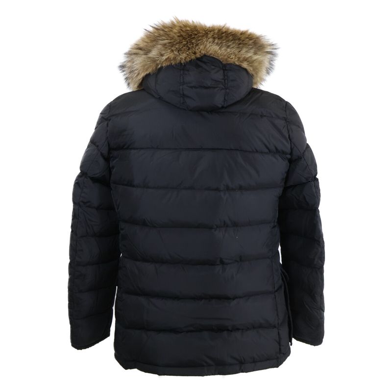 Moncler Cluny Hoodie Down Jacket with Fur 2