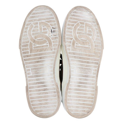 Dolce & Gabbana Leopard Print Middle Top Portofino High Cut Sneakers 7