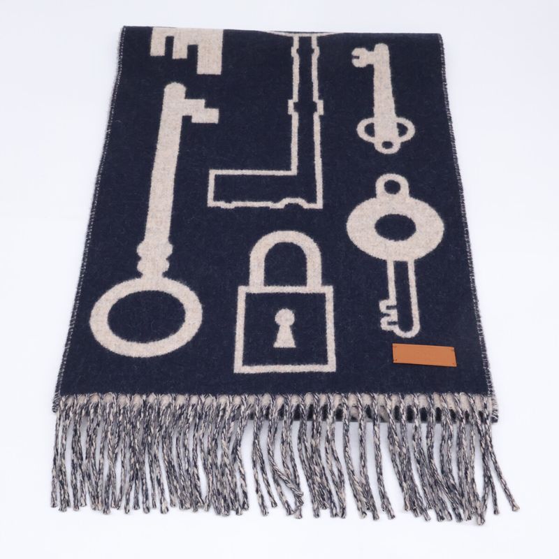Hermes Kazak Keys Collection Cashmere Scarf