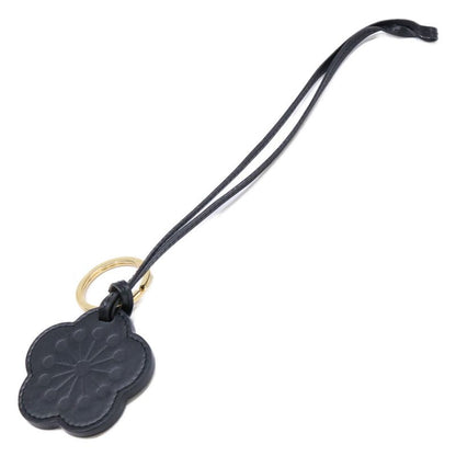Celine Plum Motif Charm Calfskin Keychain