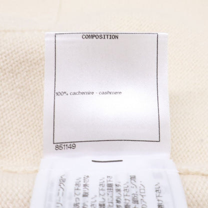 Chanel CC Logo Button Cashmere Sleeveless 34 Shirt