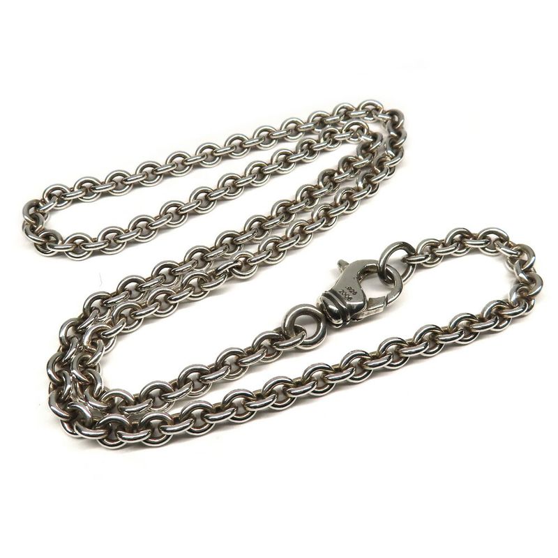 Chrome Hearts Necklace NE Chain 925 Sterling Silver Invoice