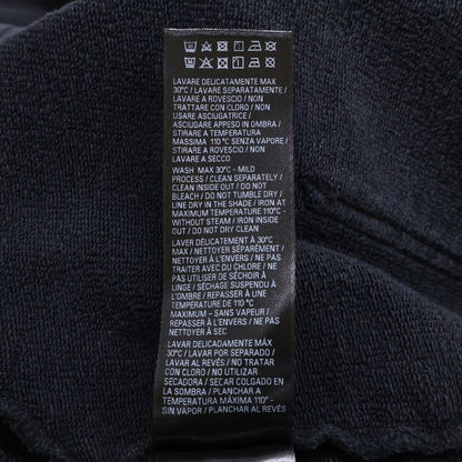 Balenciaga Front Logo Flared Destroy Process Pullover Cropped Hoodie 3