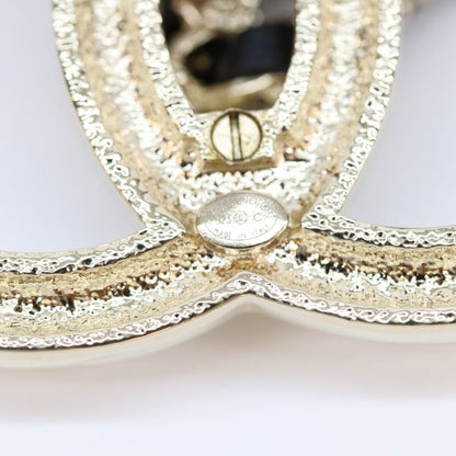 Chanel Gold Black Cocomic Quilted Bag Brooch