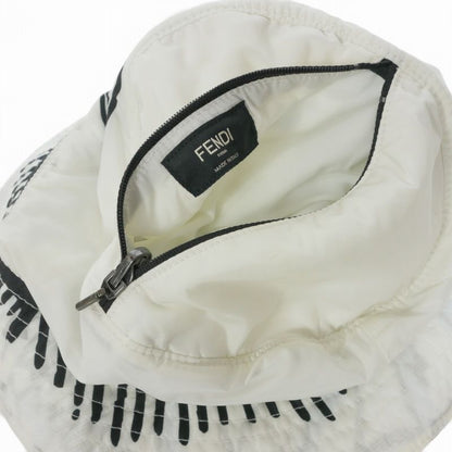 Fendi Joshua Vides Reversible Bucket Hat White Black Blue