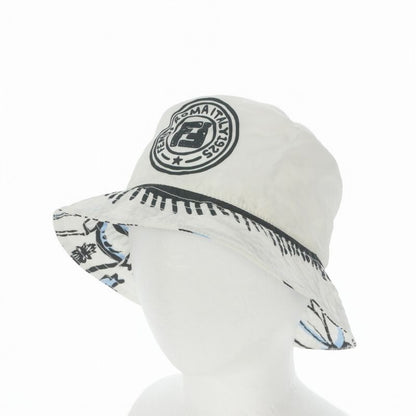 Fendi Joshua Vides Reversible Bucket Hat White Black Blue