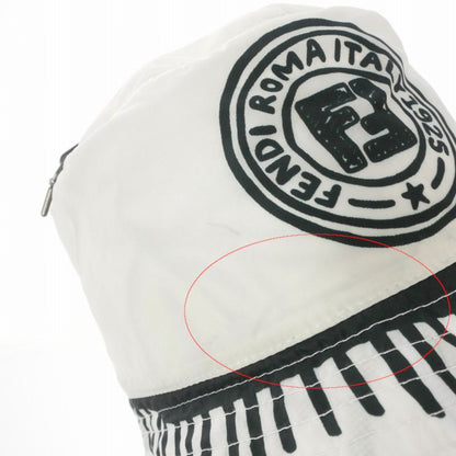 Fendi Joshua Vides Reversible Bucket Hat White Black Blue
