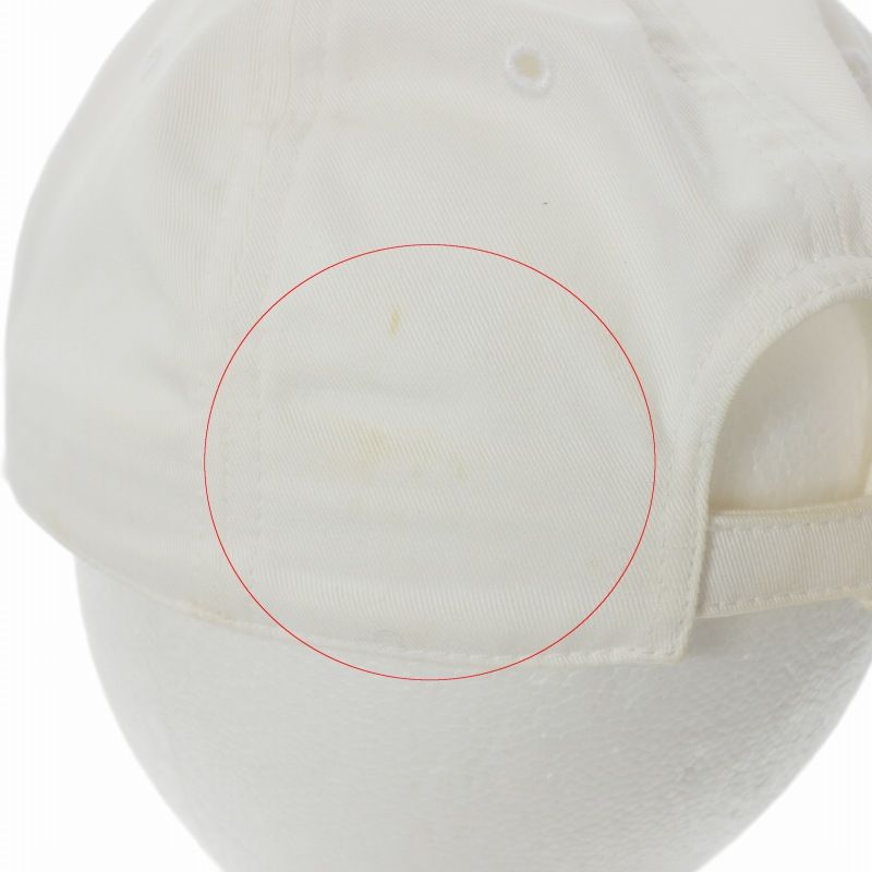 Balenciaga Logo Baseball Cap Hat L 59 White
