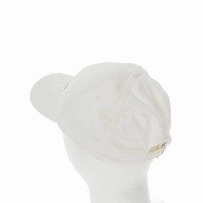 Balenciaga Logo Baseball Cap Hat L 59 White