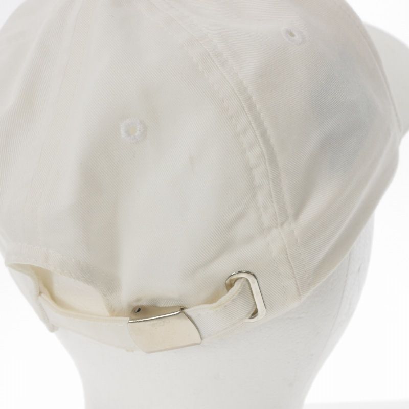 Balenciaga Logo Baseball Cap Hat L 59 White