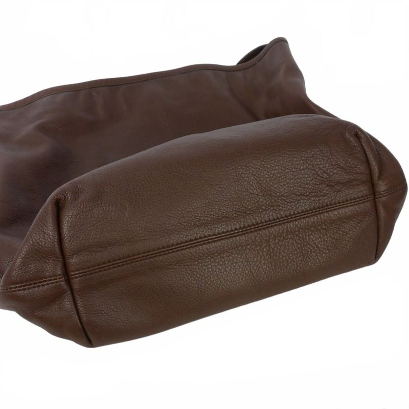 Max Mara Leather Shoulder Bag Brown