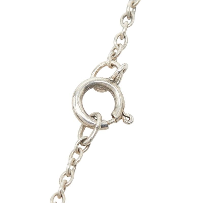 Tiffany & Co Triple Ribbon Necklace Silver Gold Combination