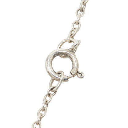 Tiffany & Co Triple Ribbon Necklace Silver Gold Combination