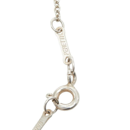 Tiffany & Co Snowflake Pendant Necklace Silver