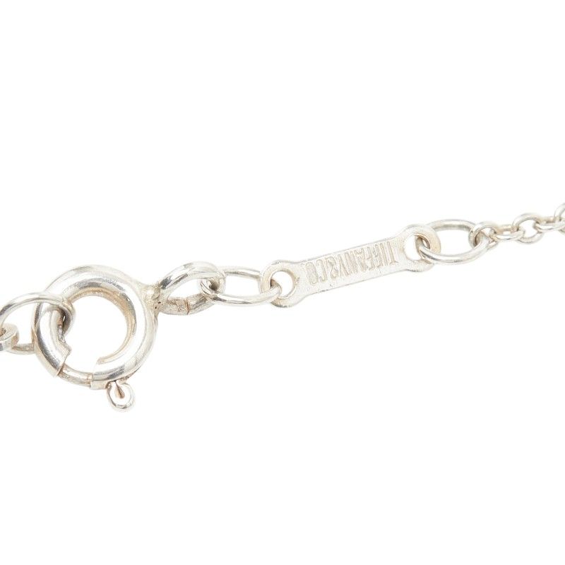 Tiffany & Co Snowflake Pendant Necklace Silver
