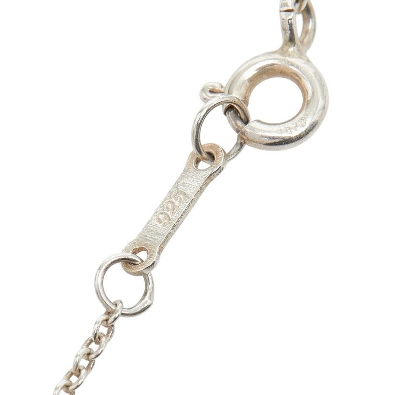 Tiffany & Co Snowflake Pendant Necklace Silver