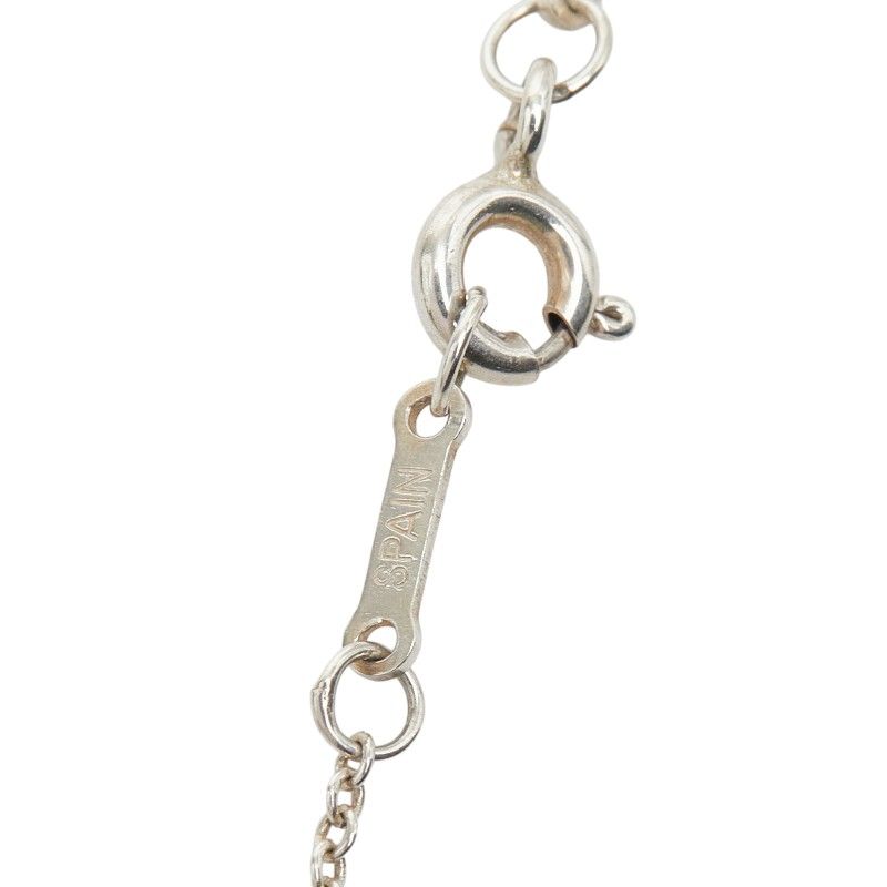 Tiffany & Co Snowflake Pendant Necklace Silver