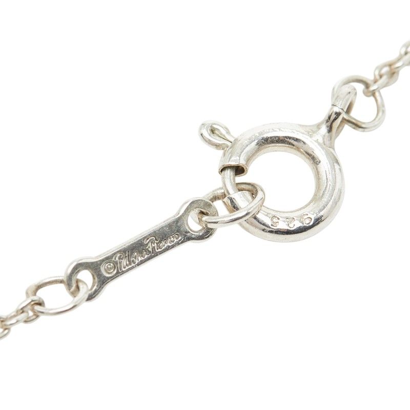 Tiffany & Co Paloma Picasso Ori Bree Heart Pendant Necklace Silver