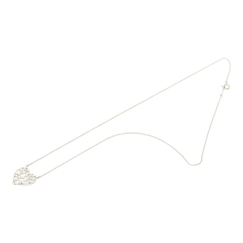 Tiffany & Co Paloma Picasso Ori Bree Heart Pendant Necklace Silver