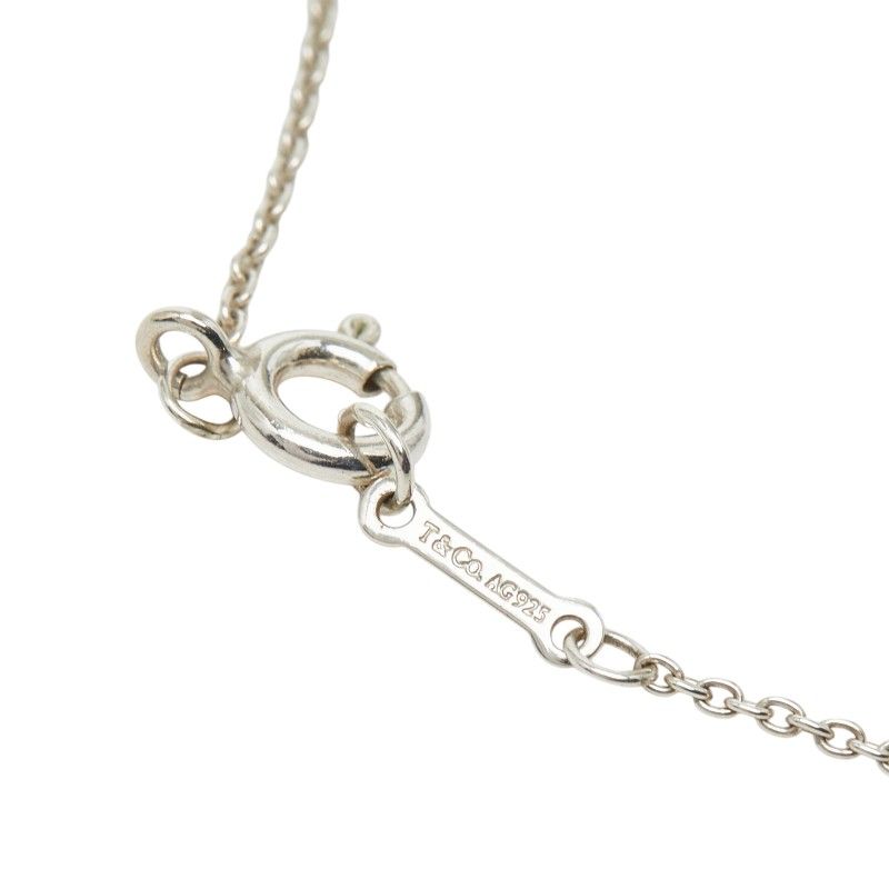 Tiffany & Co Paloma Picasso Ori Bree Heart Pendant Necklace Silver