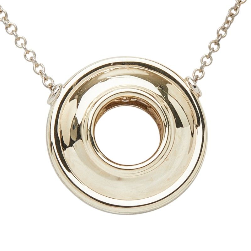 Tiffany & Co Paloma Picasso Magic Circle Necklace Silver