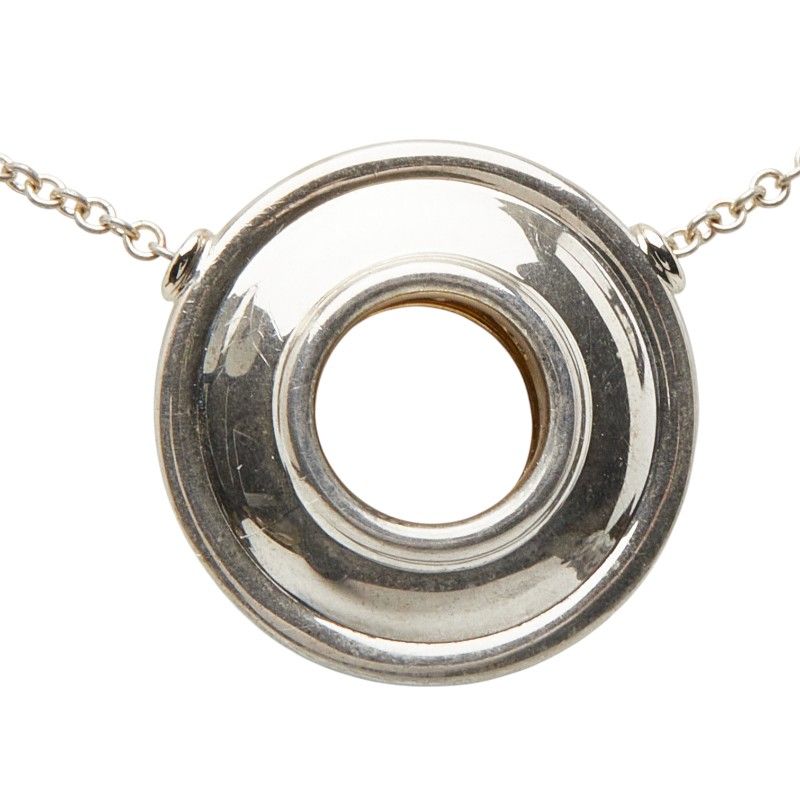 Tiffany & Co Paloma Picasso Magic Circle Necklace Silver