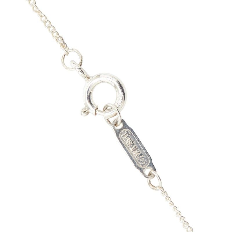 Tiffany & Co Penguin Motif Chain Pendant Necklace Silver