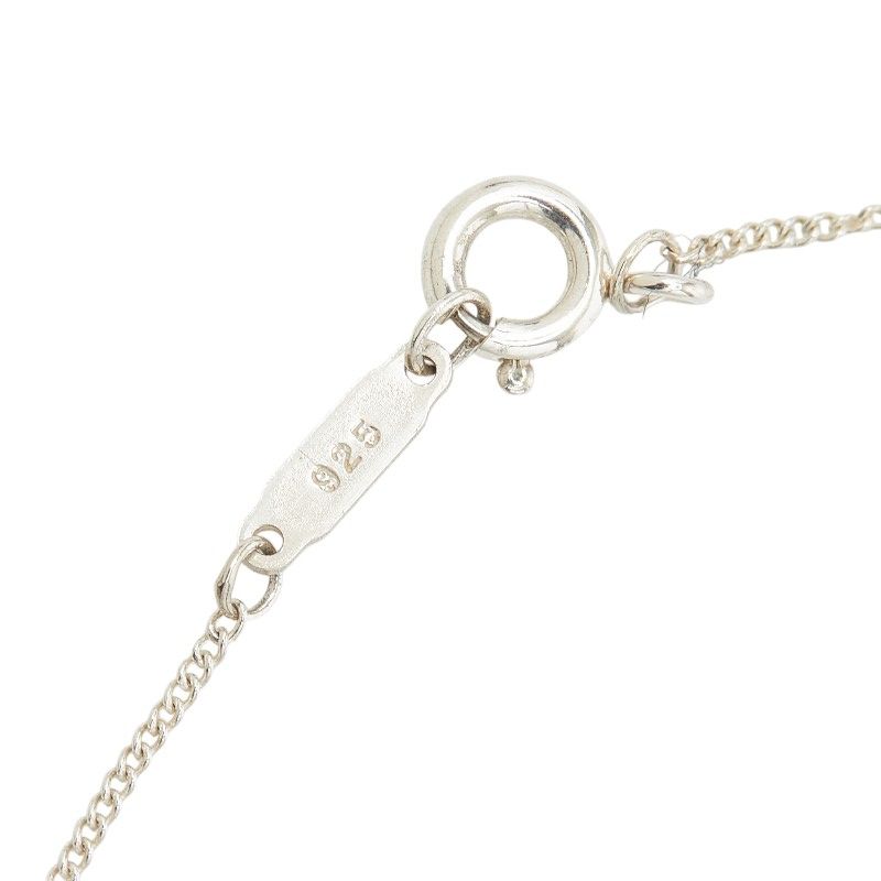Tiffany & Co Penguin Motif Chain Pendant Necklace Silver