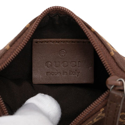 Gucci GG Canvas Pouch Case 030 Brown