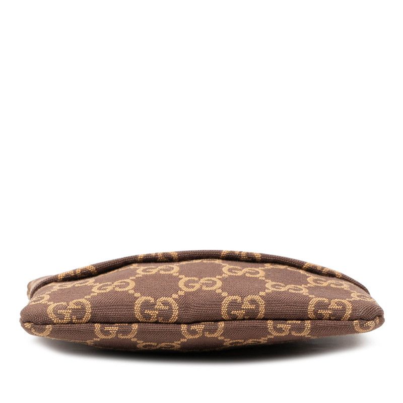 Gucci GG Canvas Pouch Case 030 Brown