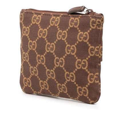 Gucci GG Canvas Pouch Case 030 Brown