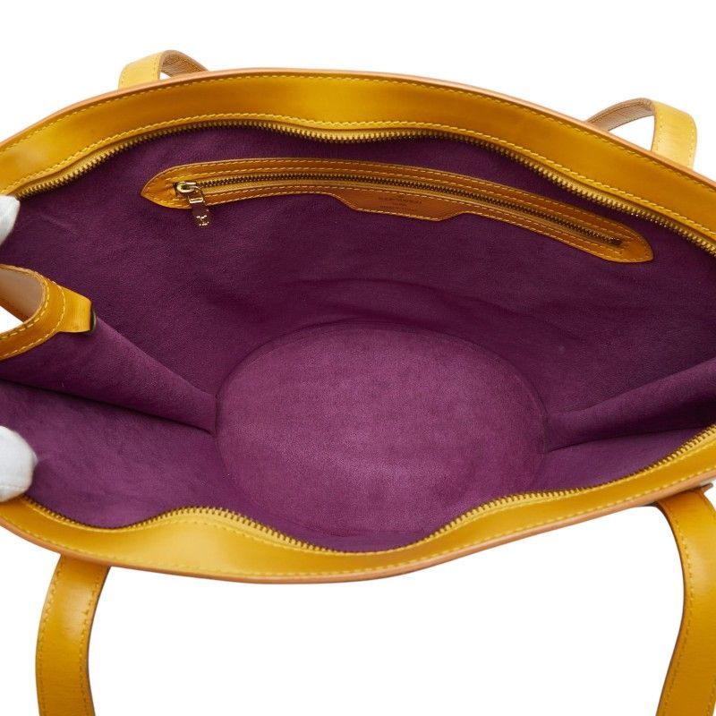 Louis Vuitton Epi Saint Jacques Shopping Shoulder Bag Tote Tassili Yellow
