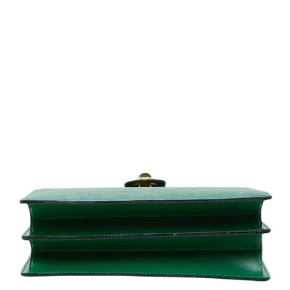 Louis Vuitton Epi Capuchin Crossbody Shoulder Bag Borneo Green Leather