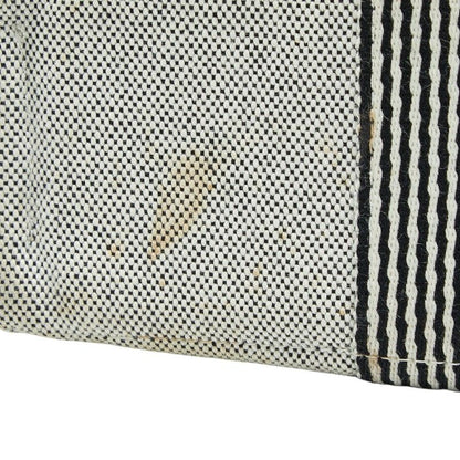 Hermes New Fourre Tout PM Mini Tote Black White Toile Ash
