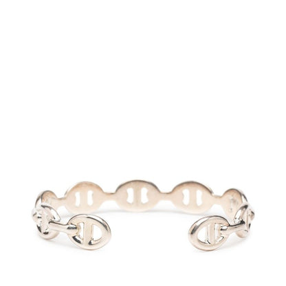 Hermes Chaine D'ancre Bracelet Bangle Silver