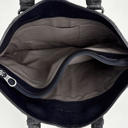 Bottega Veneta Intrecciato Business Bag Leather Black