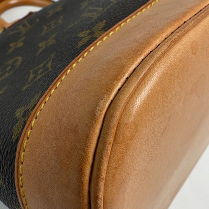 Louis Vuitton Alma Handbag Monogram Brown