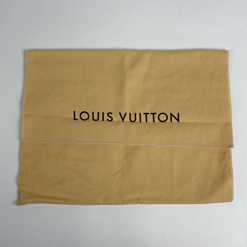 Louis Vuitton Pochette Makeup Cosmetics Pouch Monogram Brown