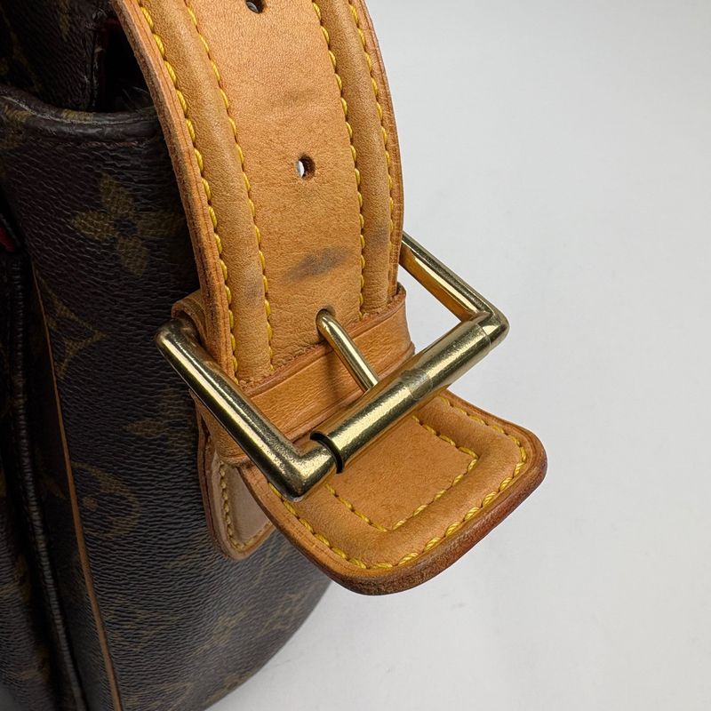 Louis Vuitton Viva-Cite GM Shoulder Bag Monogram Brown