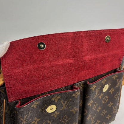 Louis Vuitton Viva-Cite GM Shoulder Bag Monogram Brown